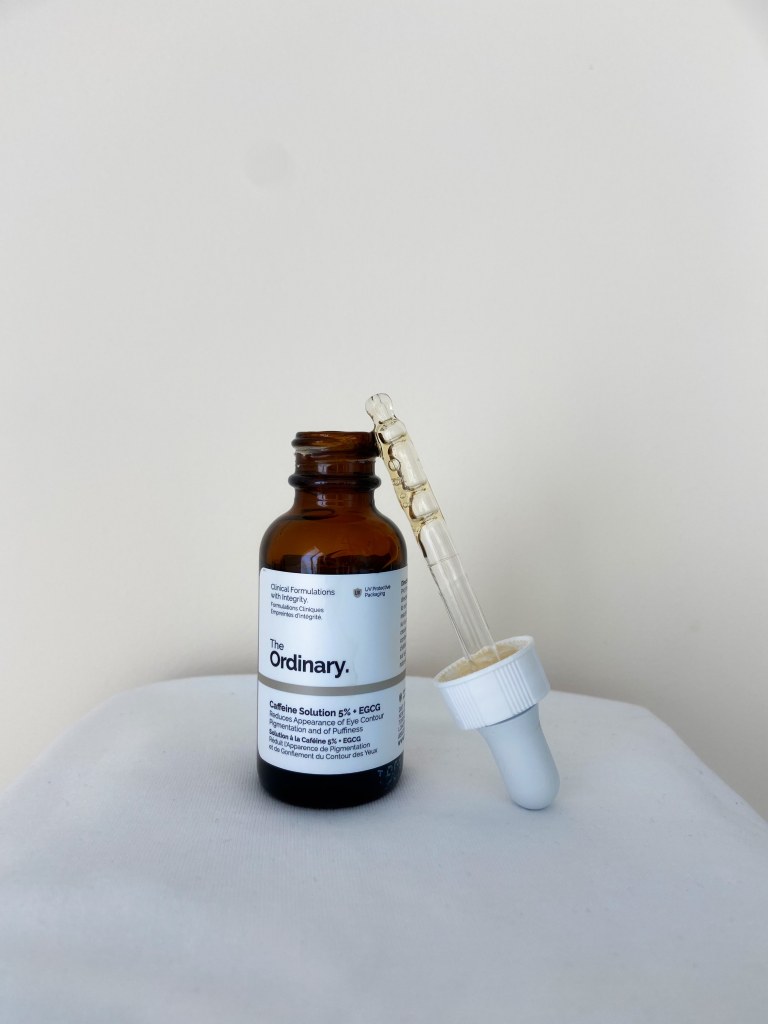 The Ordinary Caffeine Solution for Undereyes